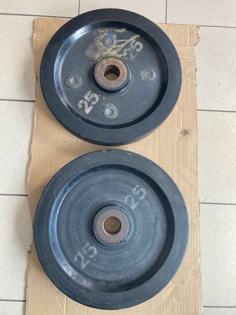 Obciążenie olimpijskie Polsport 2x25kg fi51