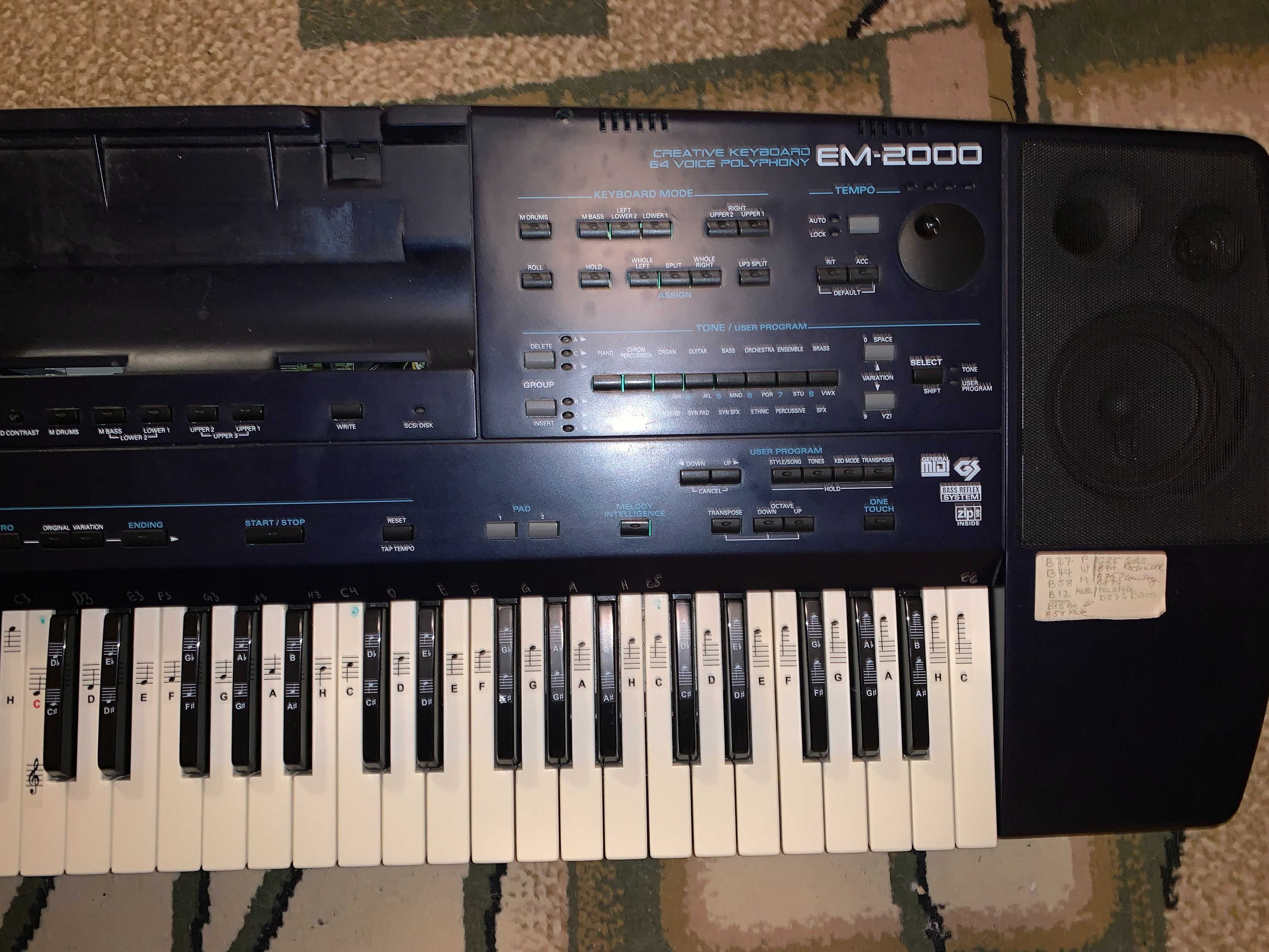 Roland em-2000 uszkodzony