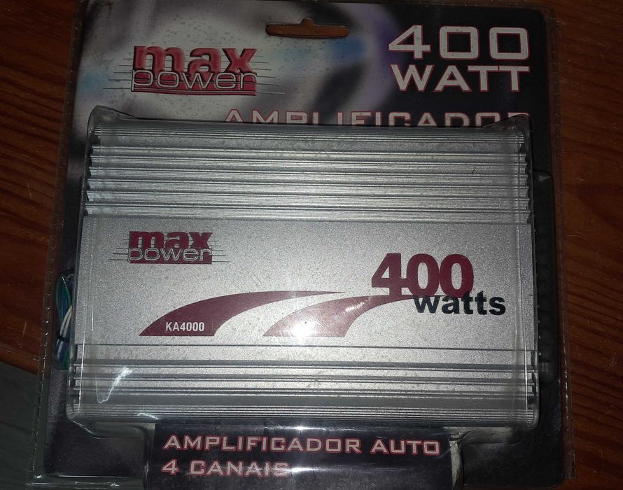 Amplificador 400 watt novo