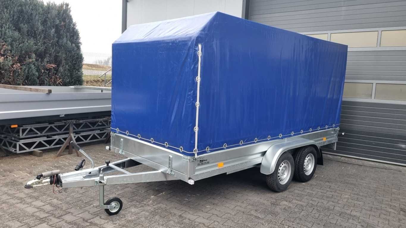 Przyczepka samochodowa SIDECAR 350x176 750 kg Producent - TRANSPORT