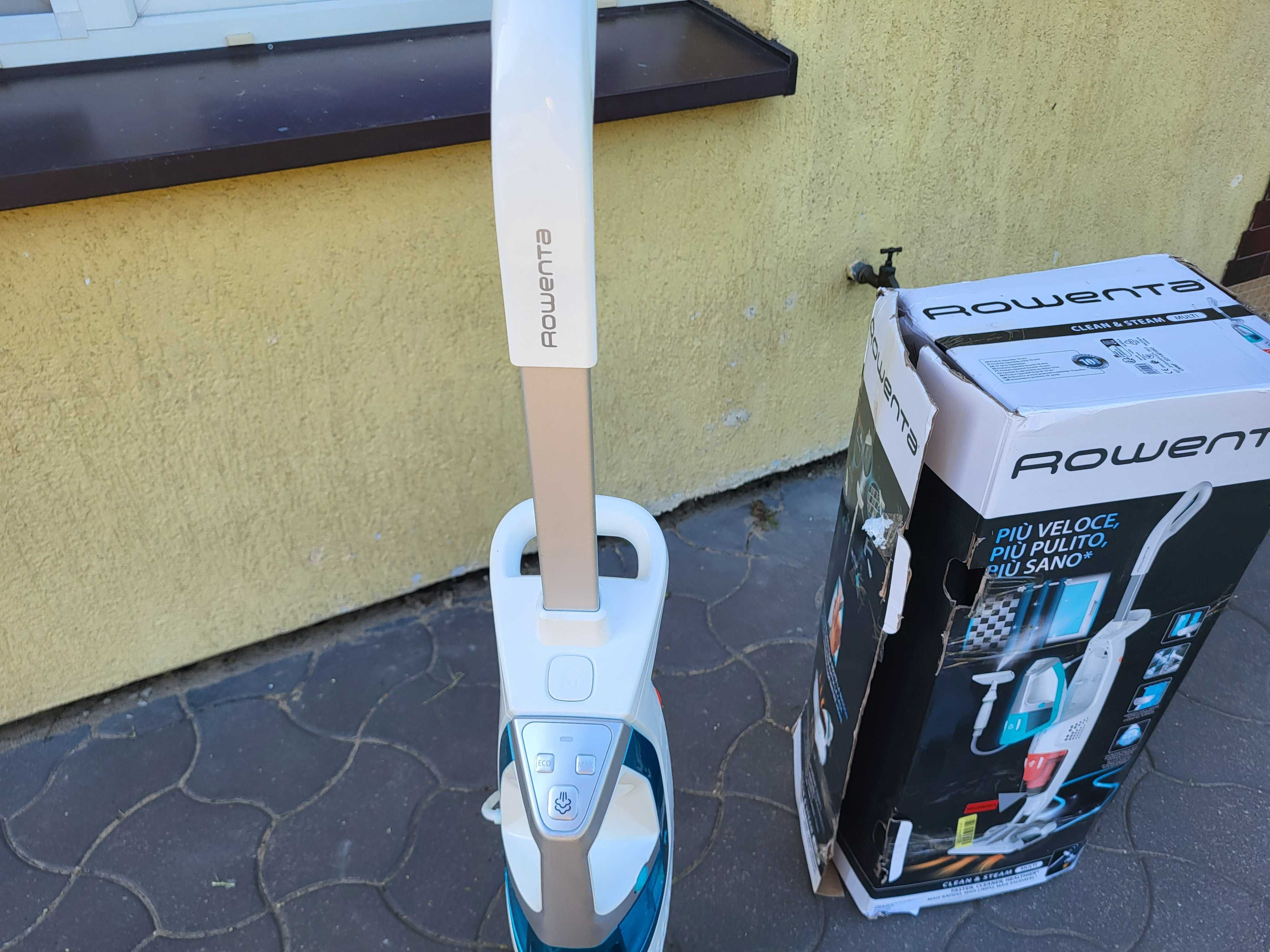 Mop Rowenta Odkurzacz parowy 3 w 1 Clean  Steam RY8544 mocny 1700w