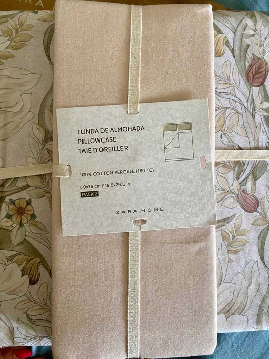 Постільна білизна Zara Home, підковдра 150 х 220 та наволочки 50 х 75