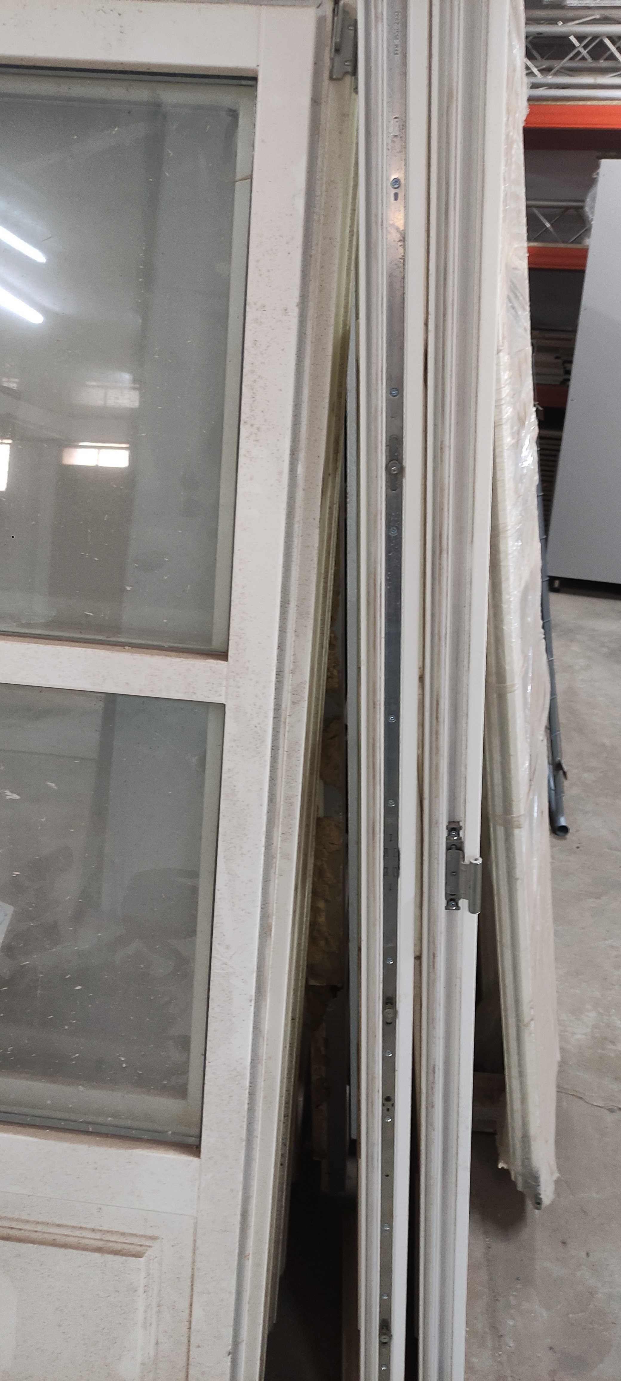 Portas de madeira exterior com vidro duplo