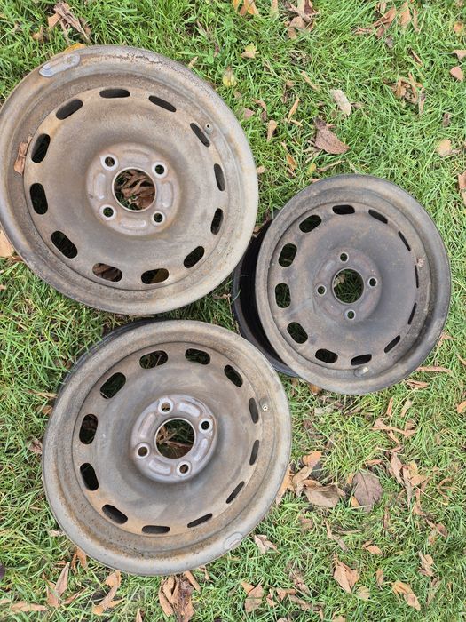 3x felga 4x108 14r fiesta mk7 mk6 mk5 / 63.4