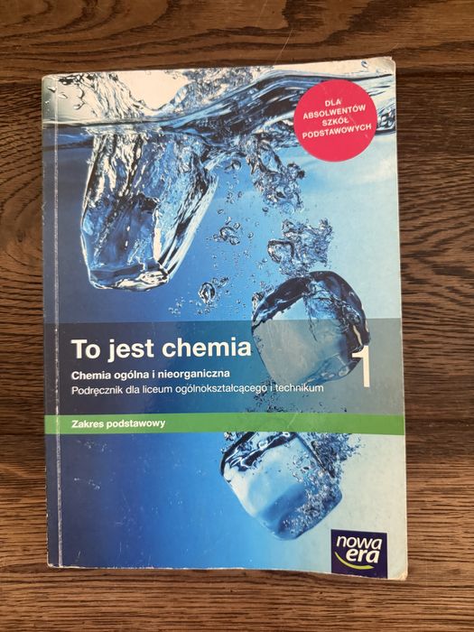 To jest chemia 1, karty pracy 1, używane