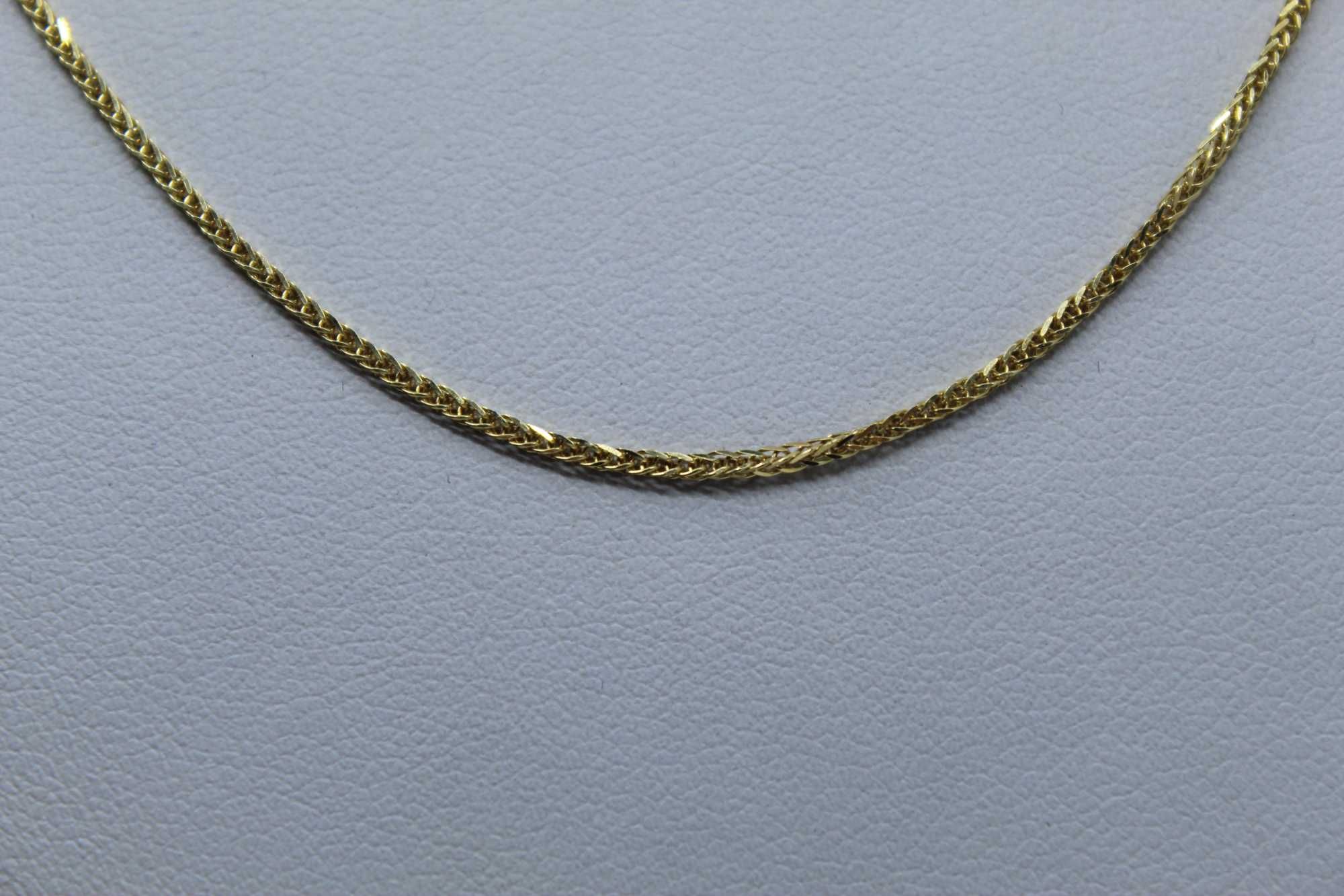 Złoty łańcuszek 585 14K 2,52 gram 45cm Kłos Nowe Okazja