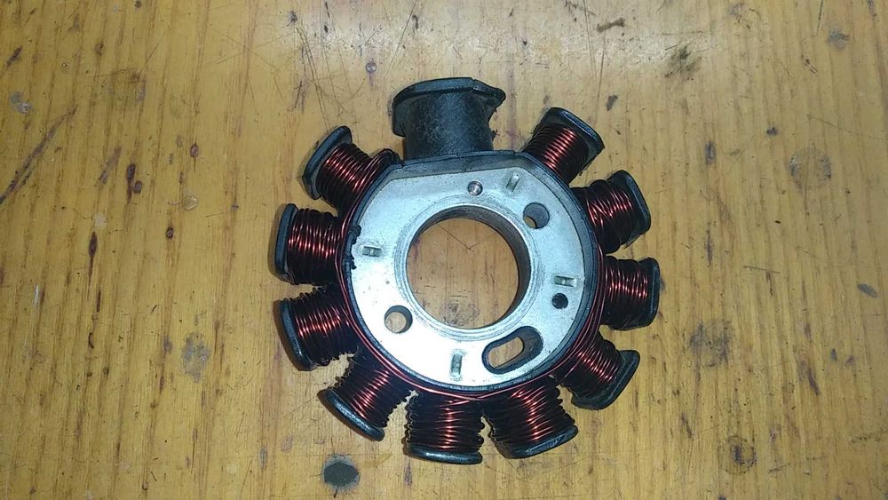 Генератор перемотан cdi  три фазный , переменная обмотка искры