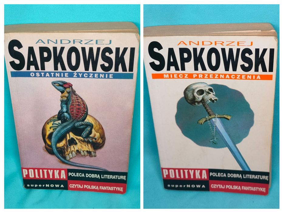 Sapkowski Wiedźmin, pakiet osiem tomów