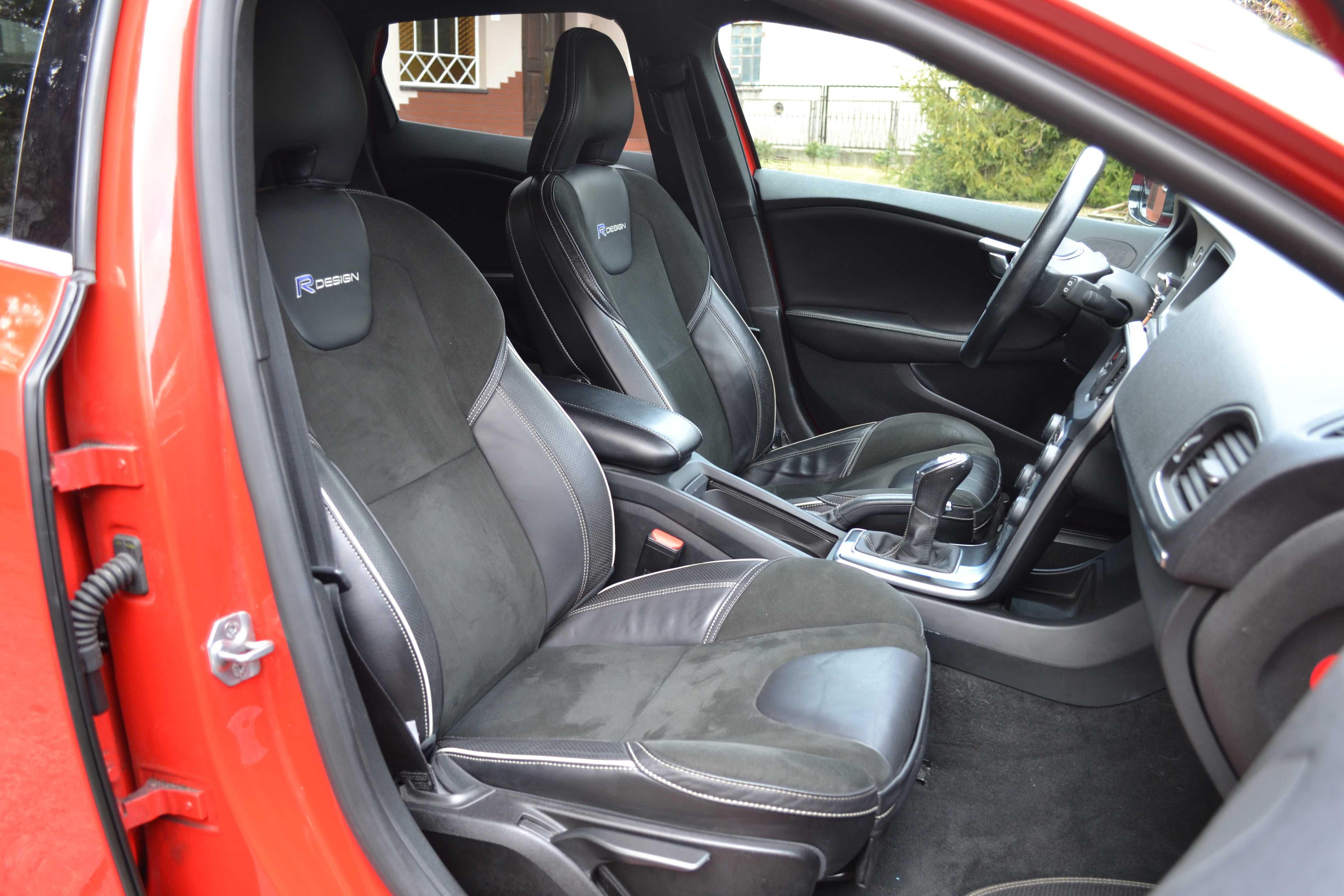 Volvo V-40 R-Design 1.6 Benzyna Zegary TFT Zadbane Śliczne Wyposażone