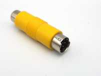 Adapter, przejściówka Mini DIN 8 PIN / RCA (cinch)