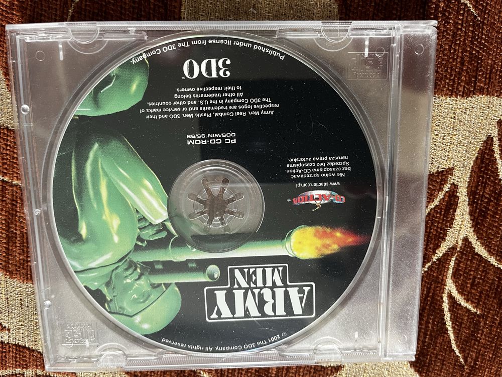 Army men pc cd action