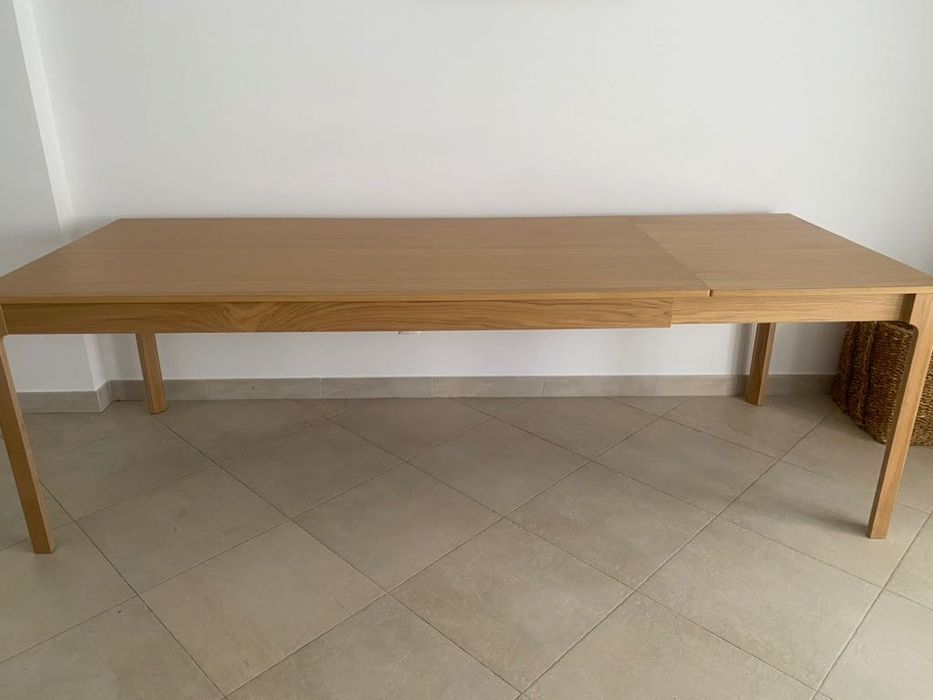 Mesa Extensível de Carvalho IKEA (EKEDALEN)