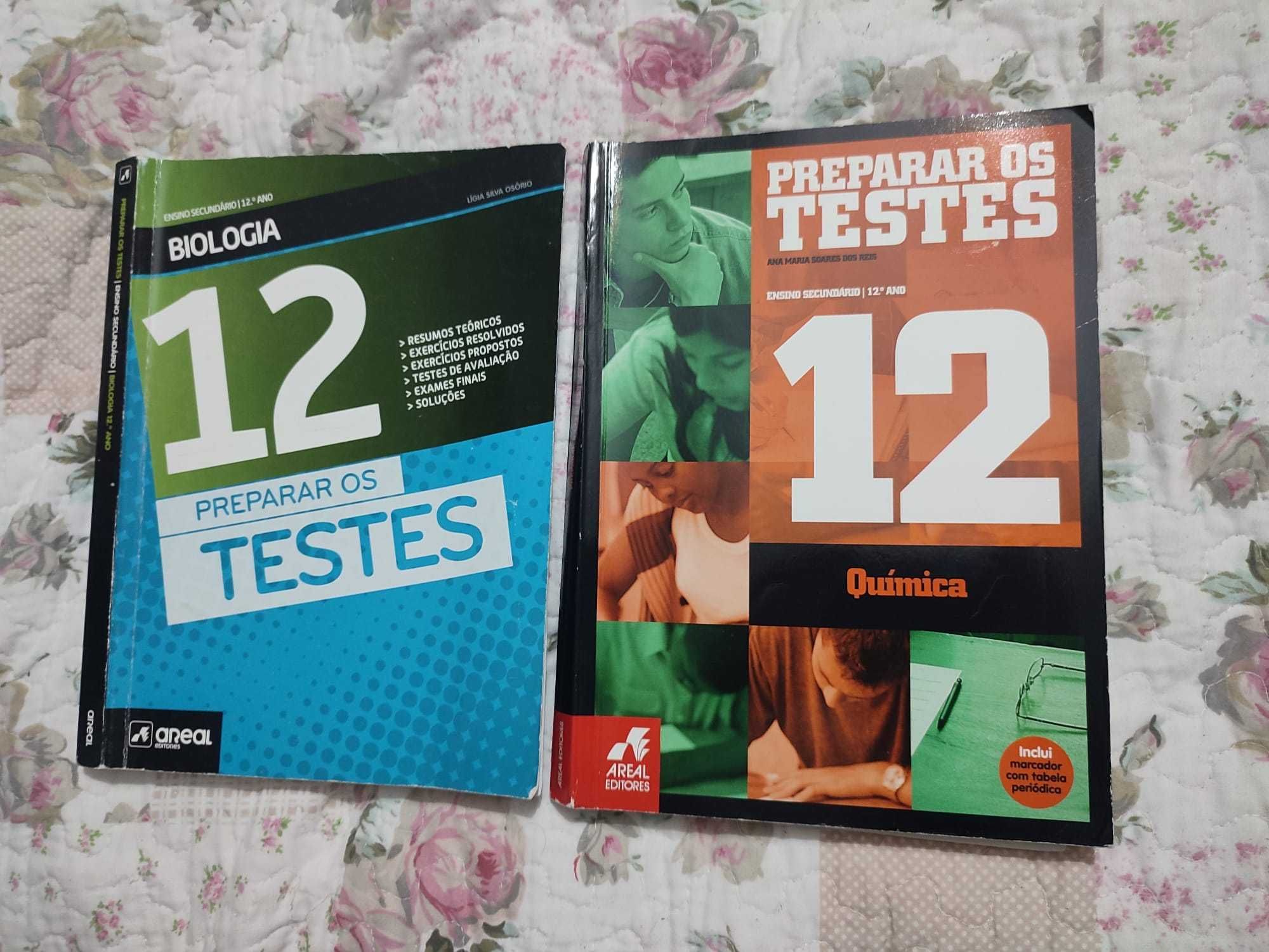 Livros Preparar os Testes – 7.º a 12.º ano - Areal Editores