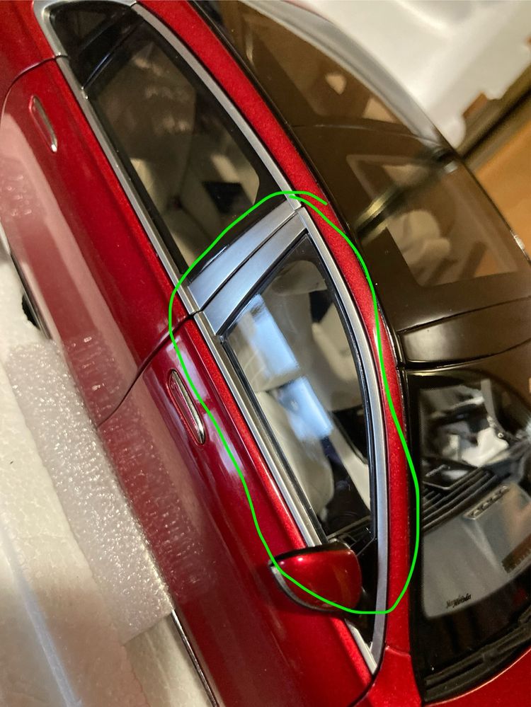 Maybach Mercedes Almost Real 1/18 1:18 red s680