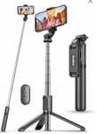 Selfie stick czarny rozkladany