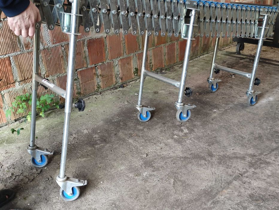 Rolotok wózek podajnik rolkowy transporter składany