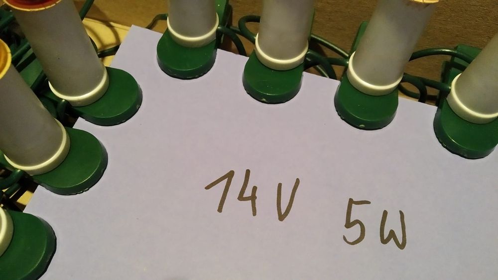 Lampki choinkowe z PRL-u retro 14