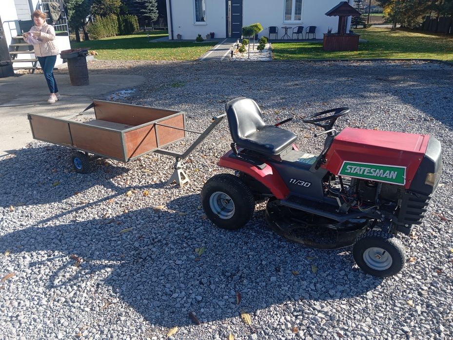 Traktorek kosiarka MTD 14.5km +przyczepka wózek