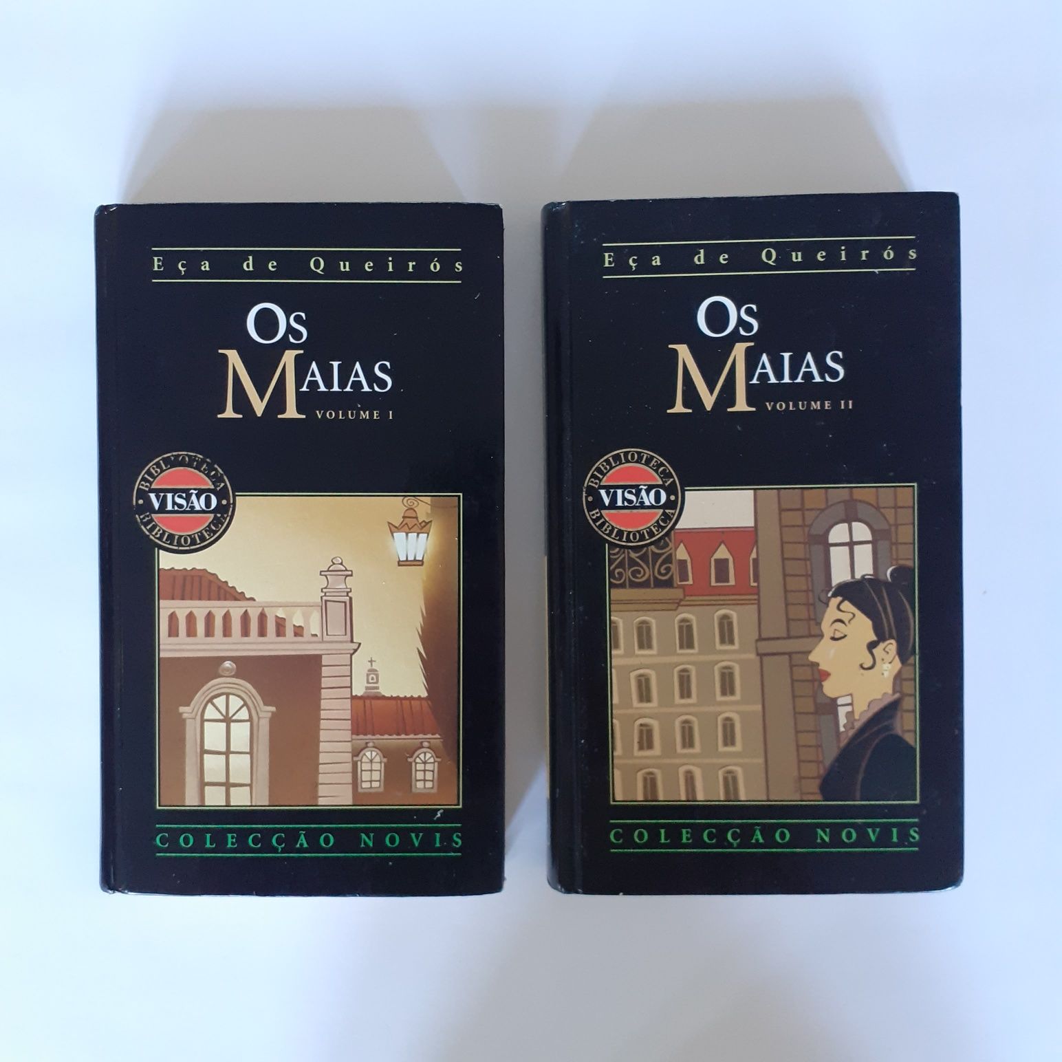 Livro "Os Maias" em 2 volumes