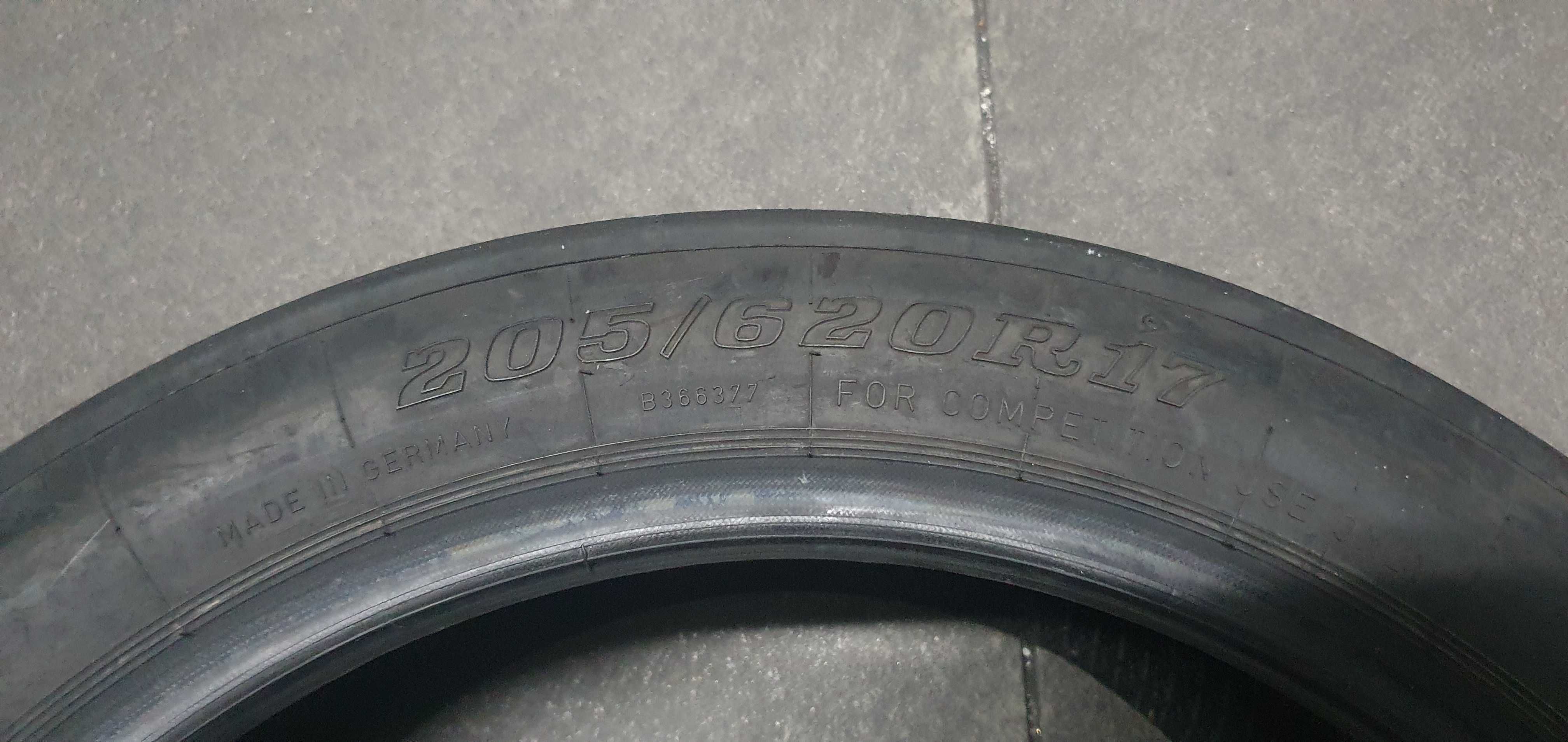 pneus slick dunlop 205/620/17 mais de 50%