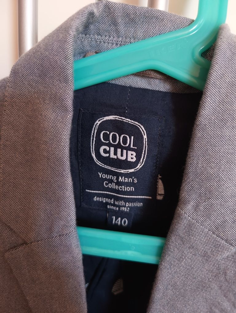 Marynarka i spodnie chłopięce 140 cool club