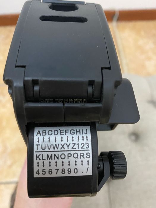 Máquina de marcar preços