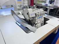 Overlock 4 nitkowy JUKI MO-6914J Górny Transport Ciężkie szycie Automa