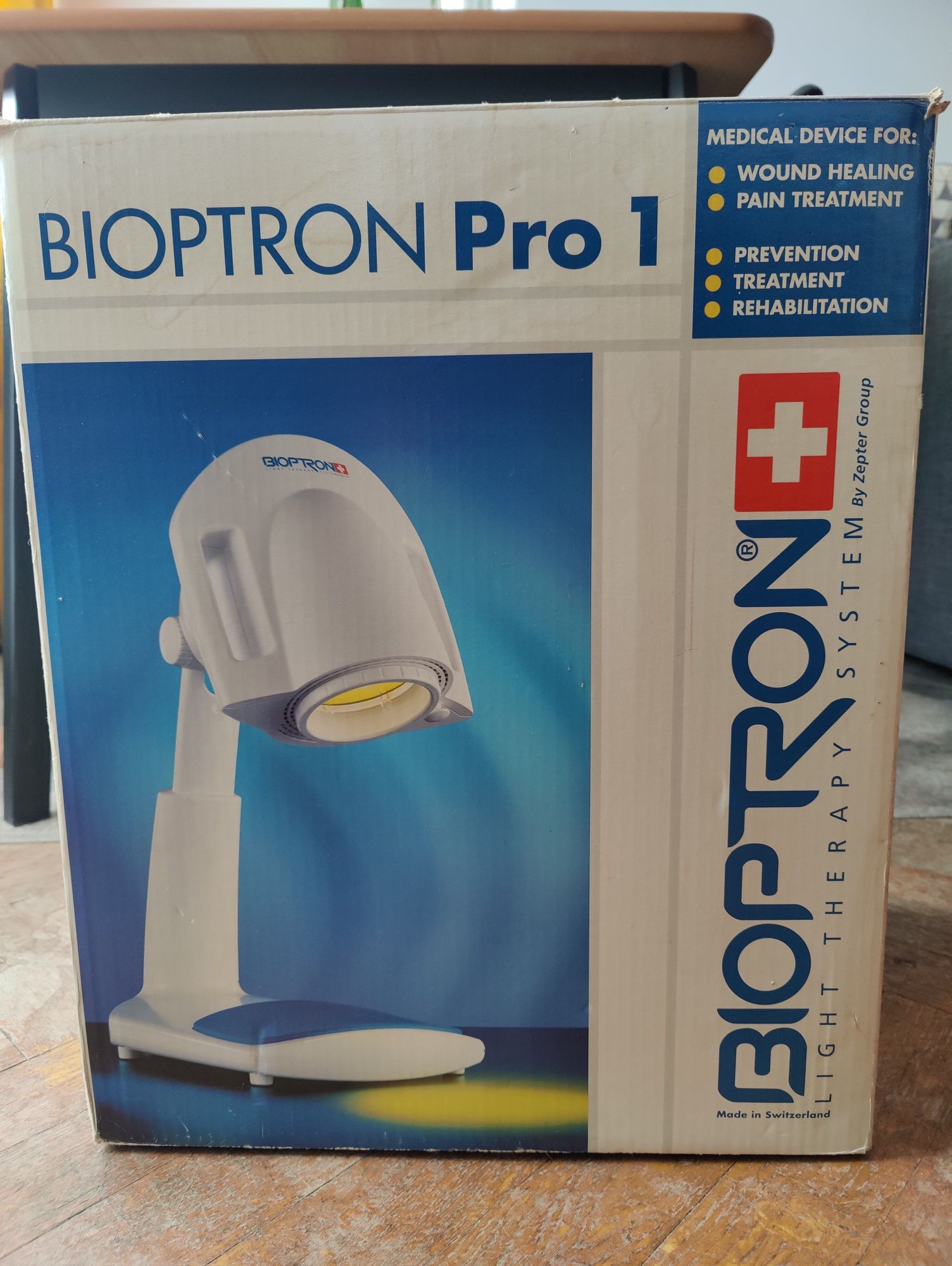 JAK NOWA! Lampa ZEPTER BIOPTRON Pro 1 lecznicza!