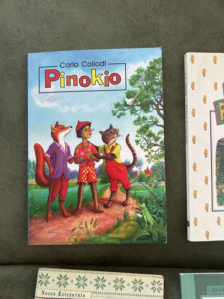 Antygona,Ferdynand Wspaniały,Dzieje Tristana i Izoldy,Pinokio,Fraszki