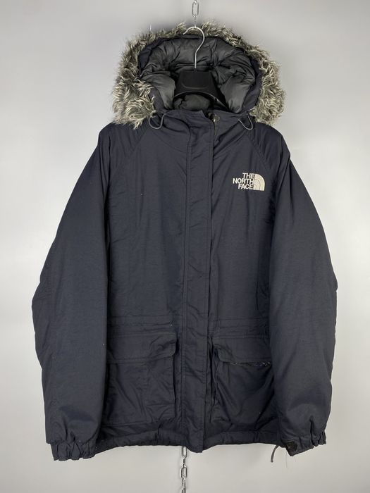 Жіноча парка пуховик The North Face McMurdo wolfskin