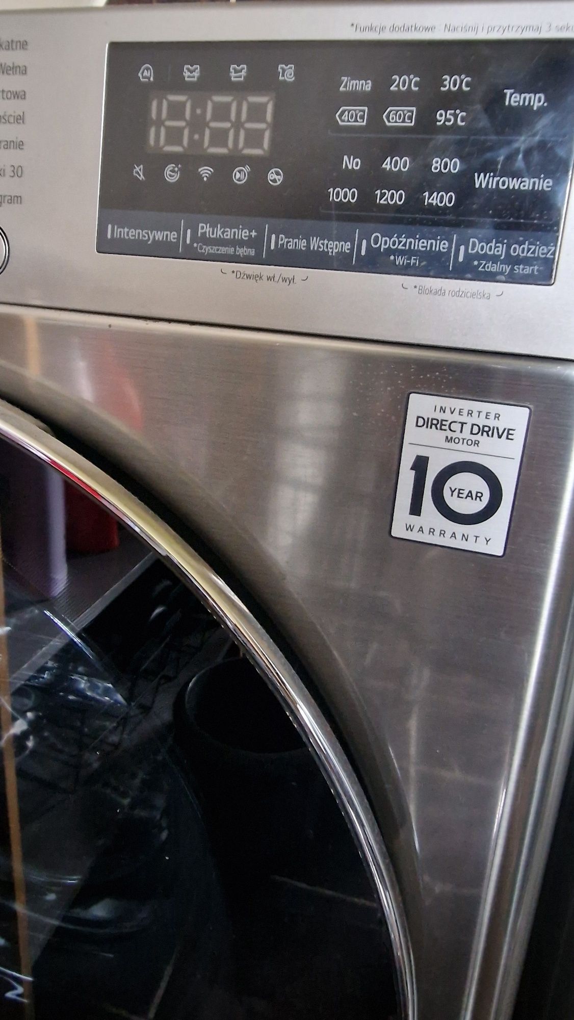 Pralka LG 9 kg Wifi model F4WN409S2T