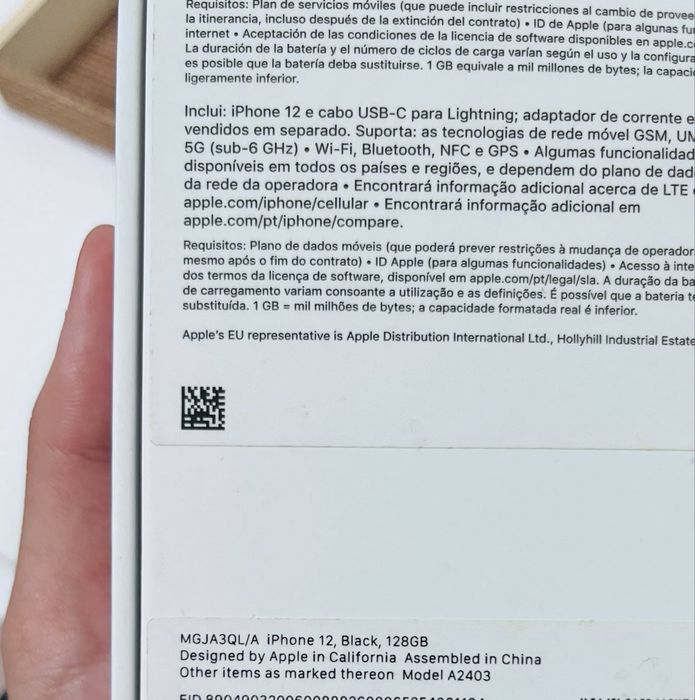 iPhone 12 Black 128gb