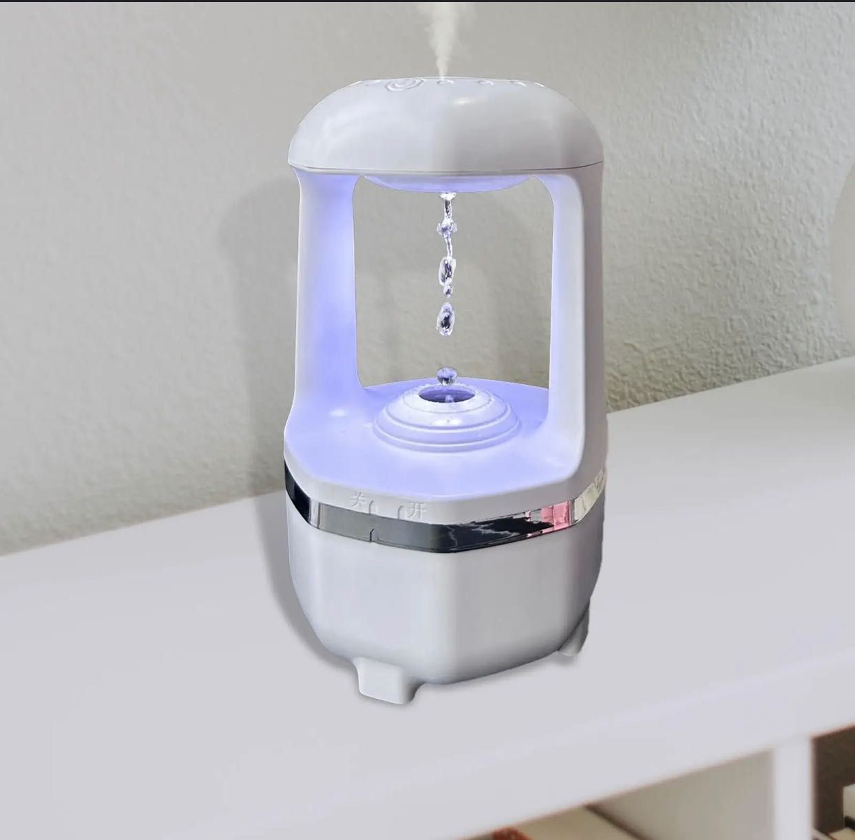 Увлажнитель воздуха антигравитационный 2в1 Water Drop Humidifier