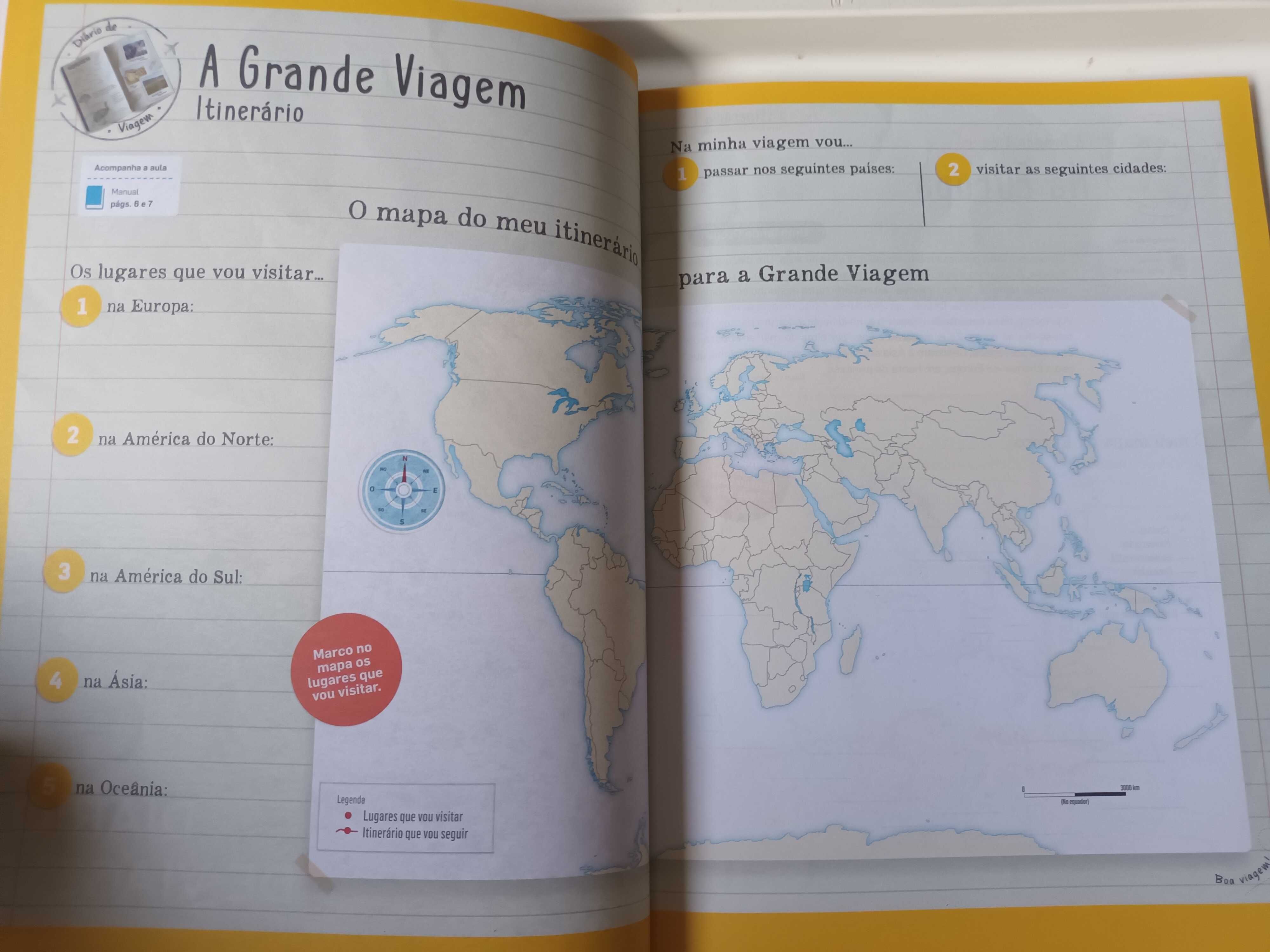 "Novo Mapa-Mundo - Caderno de Atividades 7º ano" por Arinda Rodrigues