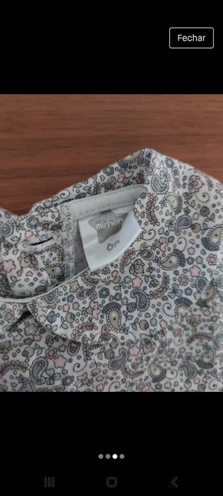 Blusa minhon 6 meses