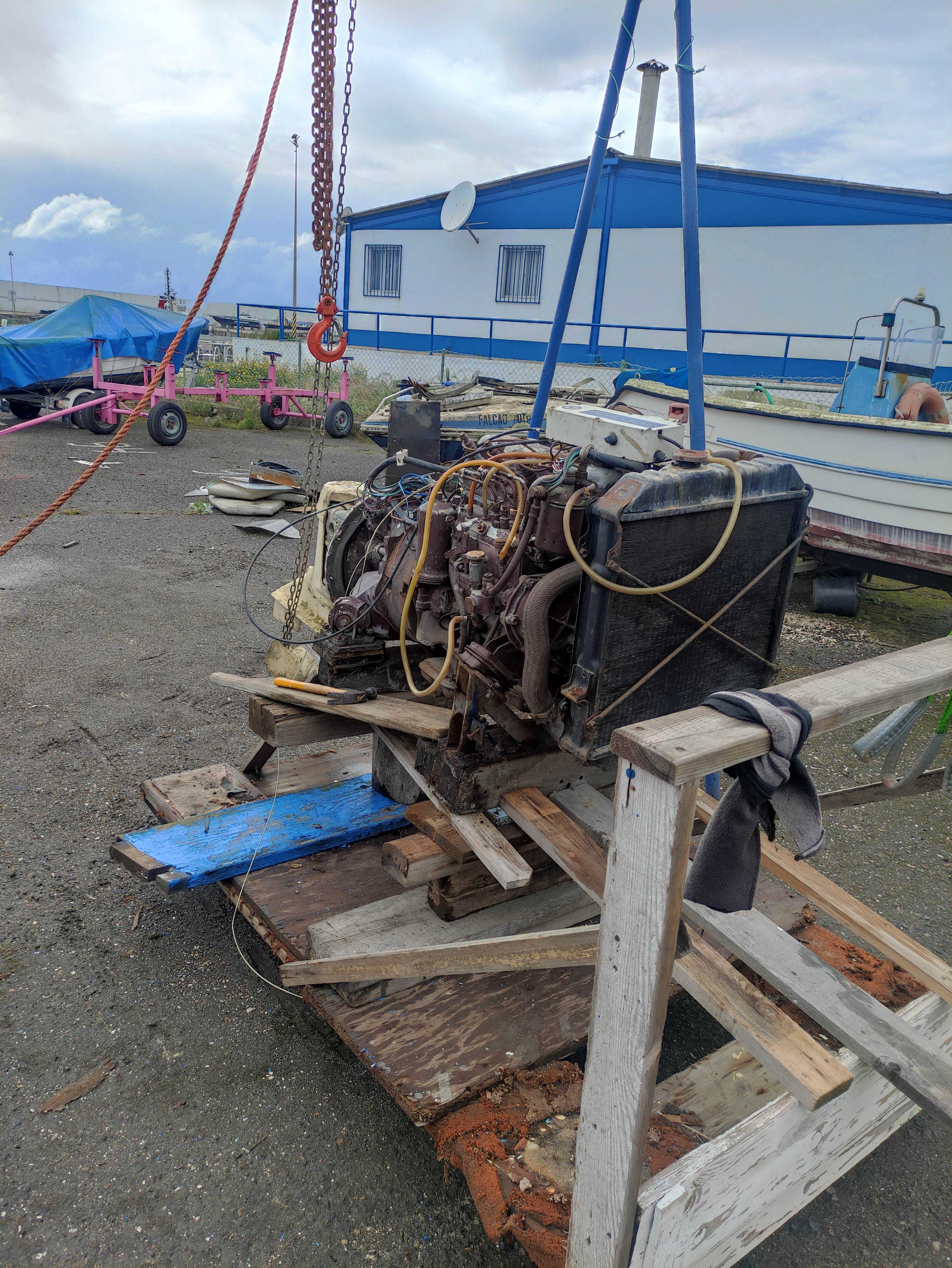 Motor interior de Barco-para peças