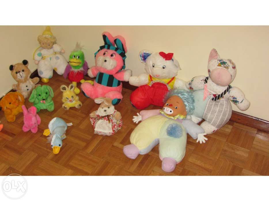 Peluches (vários) - usados