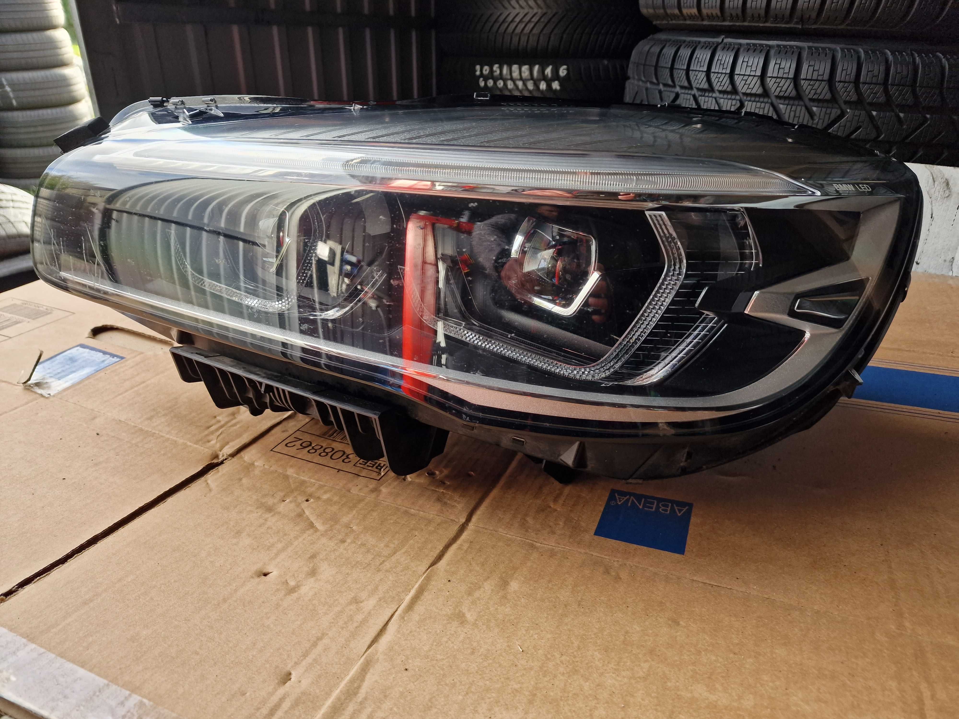 BMW 2 F45 F46 Lift Full Led Lampa Lewa Przednia Przód