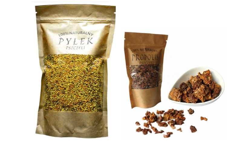Zestaw Kit pszczeli 200g + Pyłek pszczeli 2kg