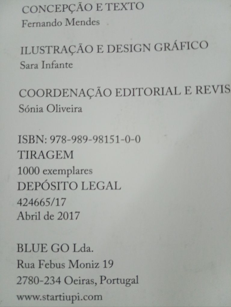 Livro em português