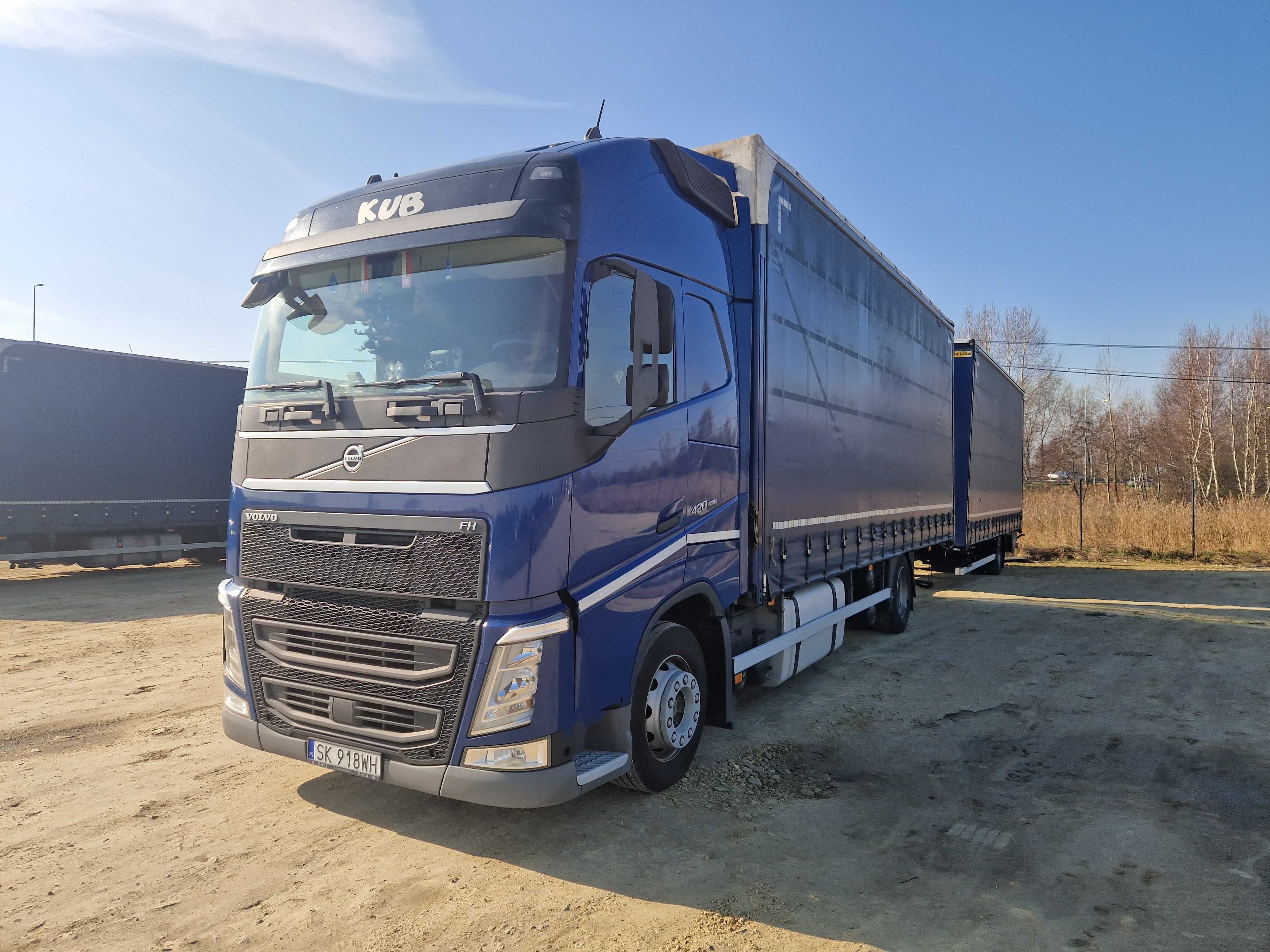 Volvo FH F420 Jumbo Tandem Przejazdowy