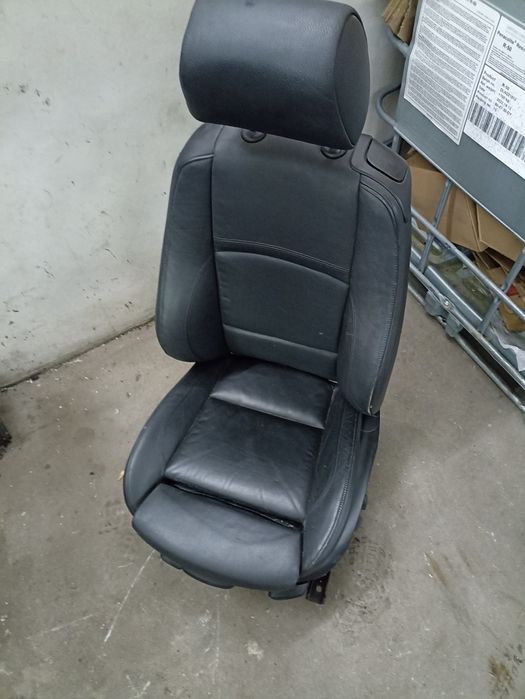 Fotel lewy podgrzewany BMW E92 coupe skóra skórzany Mpakiet sport