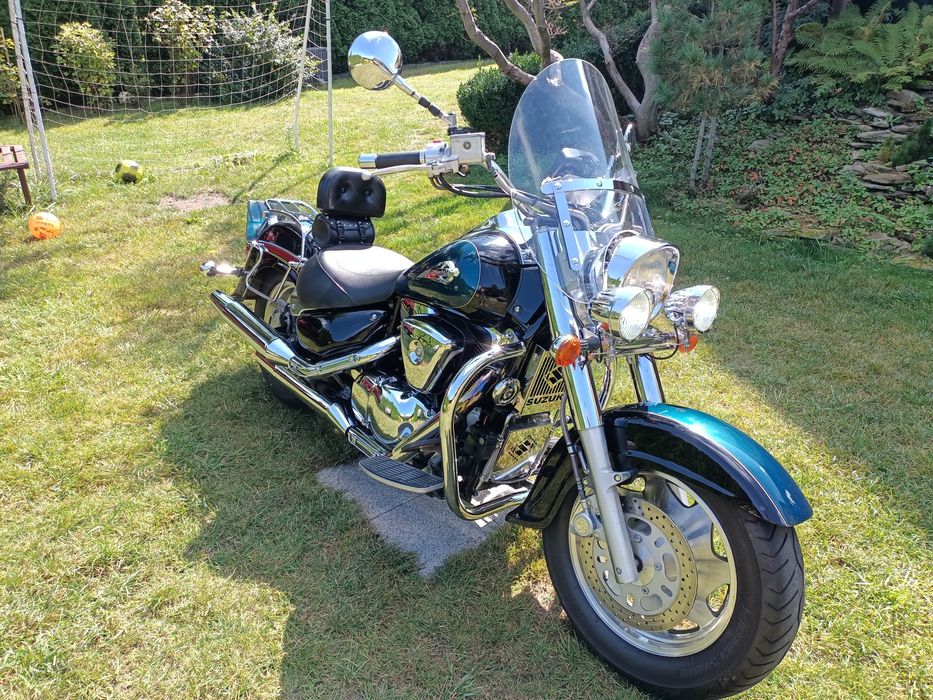 Suzuki VL1500 Intruder LC, super stan, szyba, gmol, navi, full serwis.