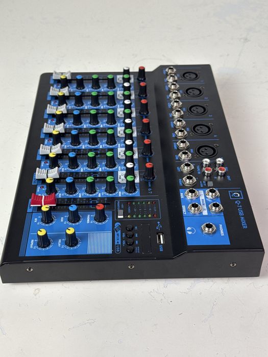 Mesa de mistura oqan q7 mk2 usb mixer