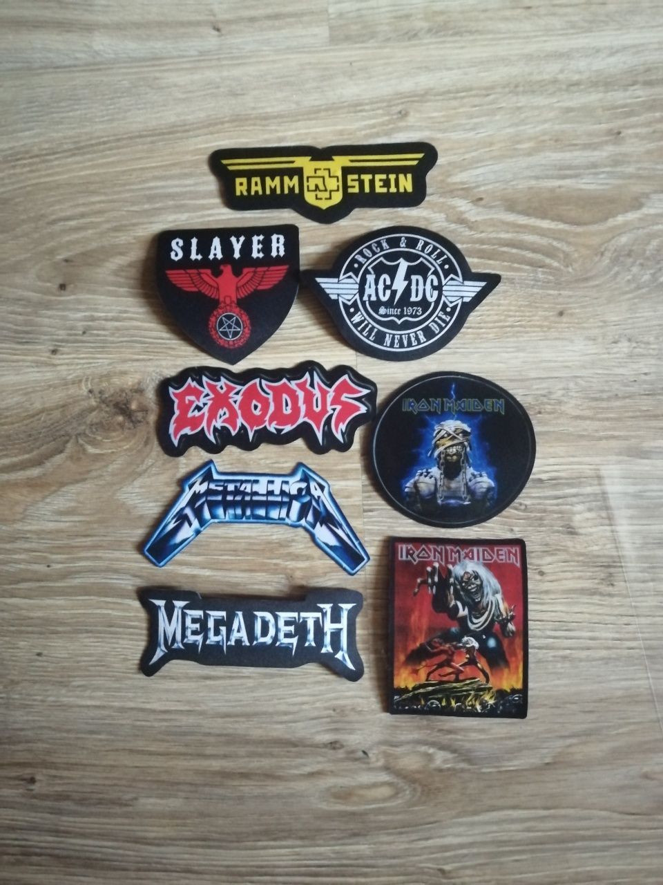 kreator kiss iron maiden ac dc slayer motorhead naszywka patch