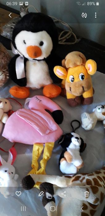 Мягкие детские игрушки.