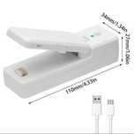 Selador de calor para embalagens USB recarregável