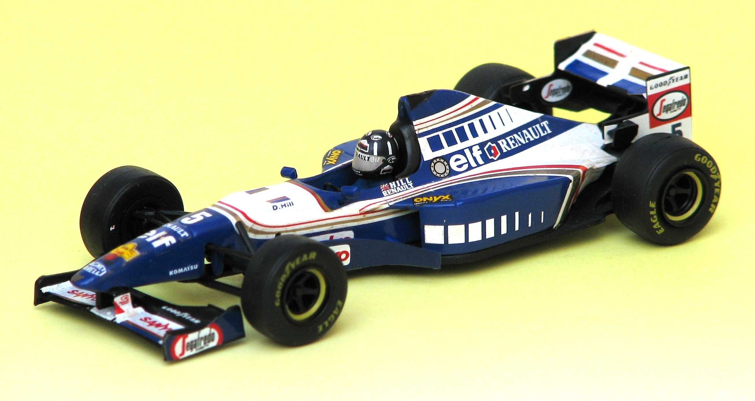 Miniatura Williams Renault FW17 Hill GP Portugal 1/43 Onyx c/ caixa