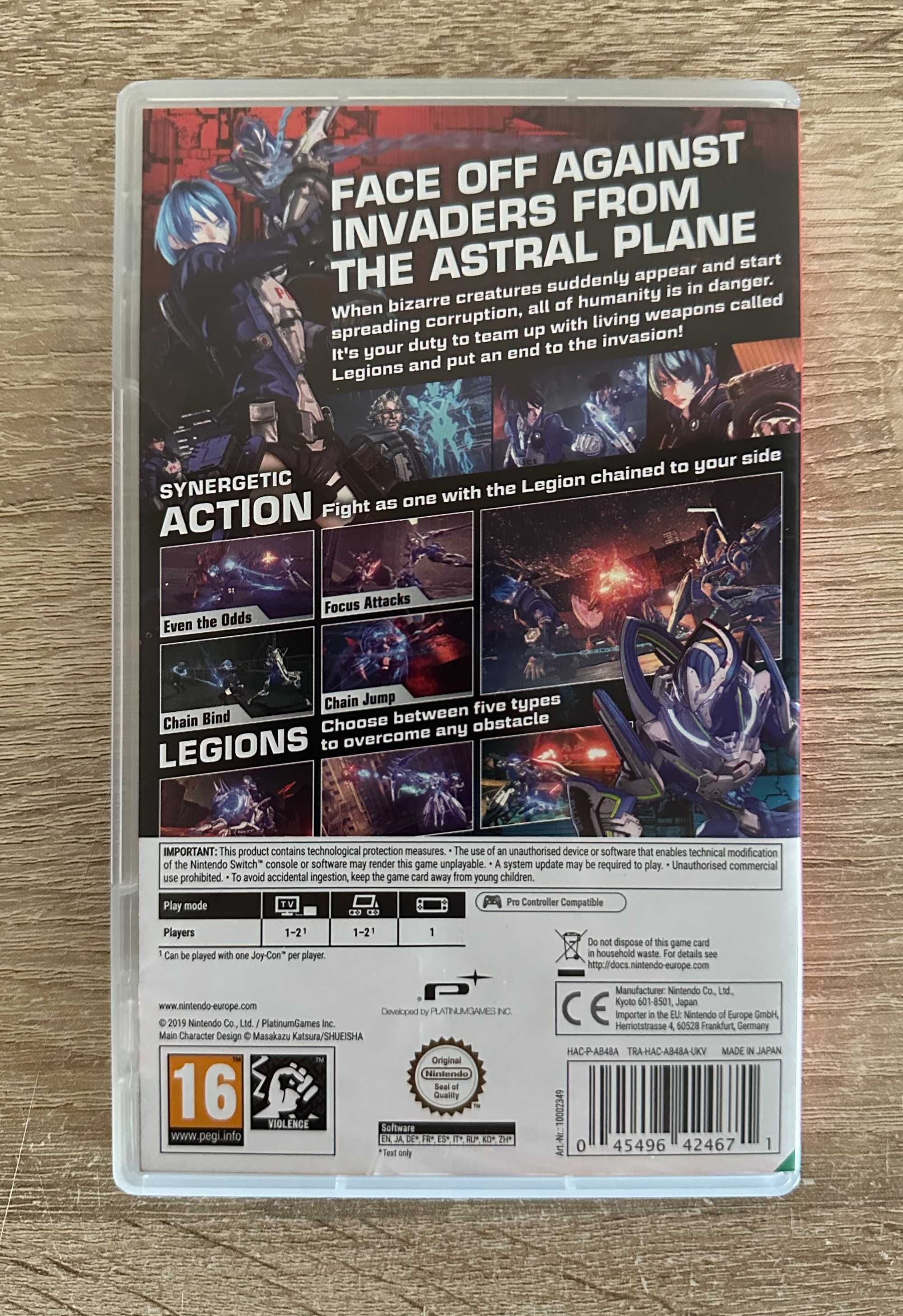 Astral Chain Nintendo Switch IDEAŁ