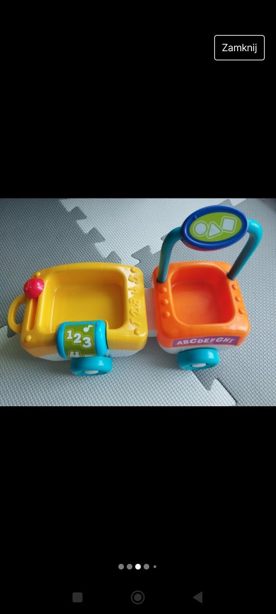 Fisher Price Interaktywny pociąg Bebo